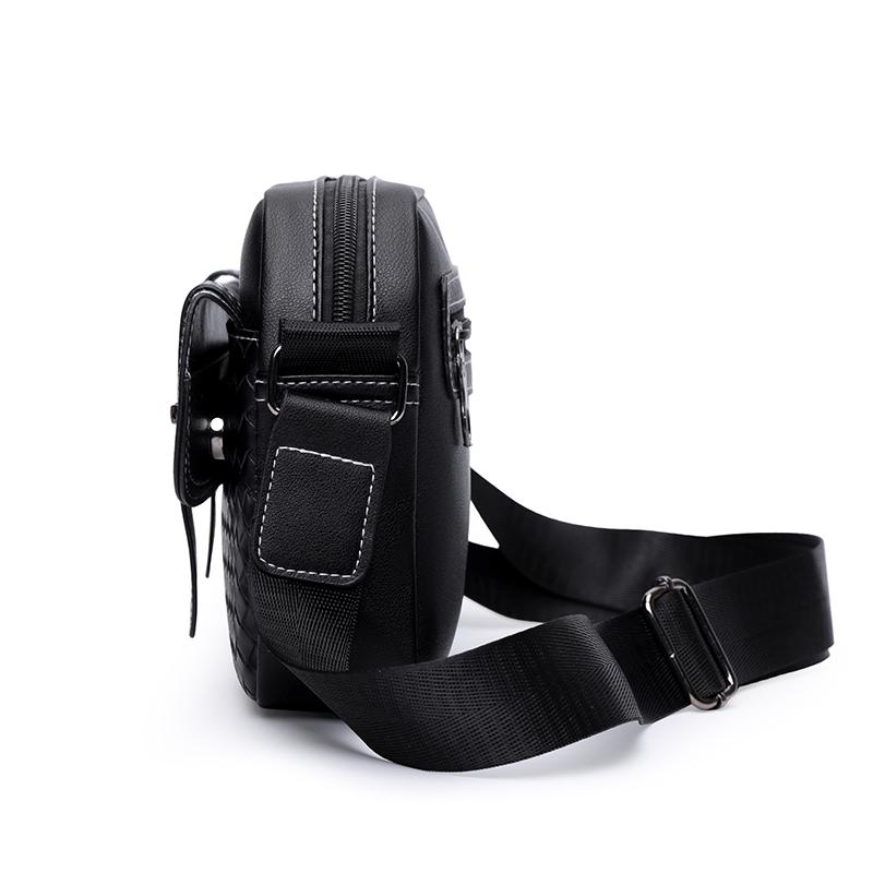Men's Crossbody Bag Multi-compartment Business Shoulder Bag