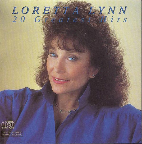 

CD LORETTA LYNN - 20 Greatest Hits MCAD5943 MCA Records 1987 US Country Used