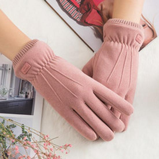 Flip-top Women's Warm Winter Gloves - Cute, Touchscreen-Friendly for Outdoor Activities & Driving