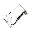 Durable Zinc Alloy Banjo Bridge Tailpiece Chrome Plated Banjo Tailpiece