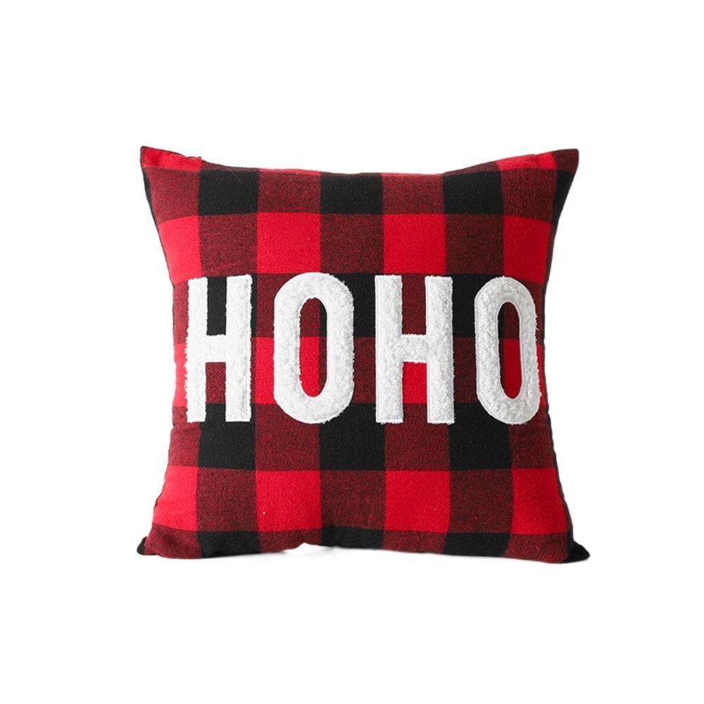 

Christmas Tree Throw Pillowcover Snowflakes Print Cushion Cover Living Room/Office Style D