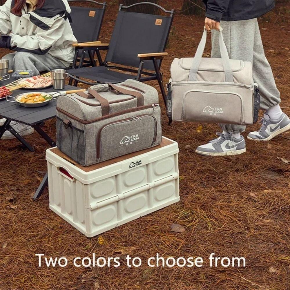 Thermal Insulated Cooling Box Large Capacity Thermal Bag Insulated Bag Exploring Outdoor