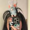 Ratatouille Myší Hlava Čelenka Čepice Kapybara Vtipný Plyšový Obruč do Vlasů Halloween Dekorace Kapibara Dámská Čelenka do Vlasů Make-up Pokrývka Hlavy Sponka do Vlasů