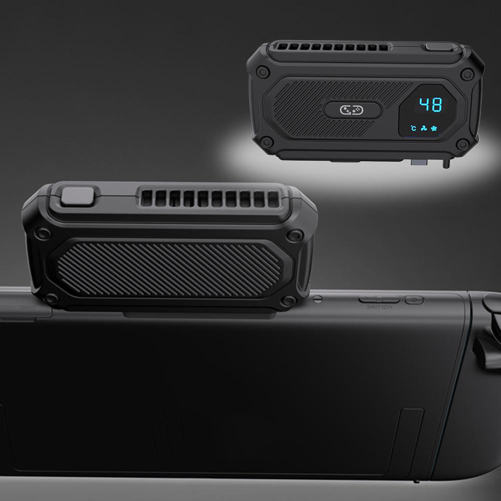 Wentylator chłodzący do konsoli Switch2 z cyfrowym wyświetlaczem Wentylator rozpraszający ciepło do konsoli do gier Nintendo 2 z regulacją dwóch prędkości