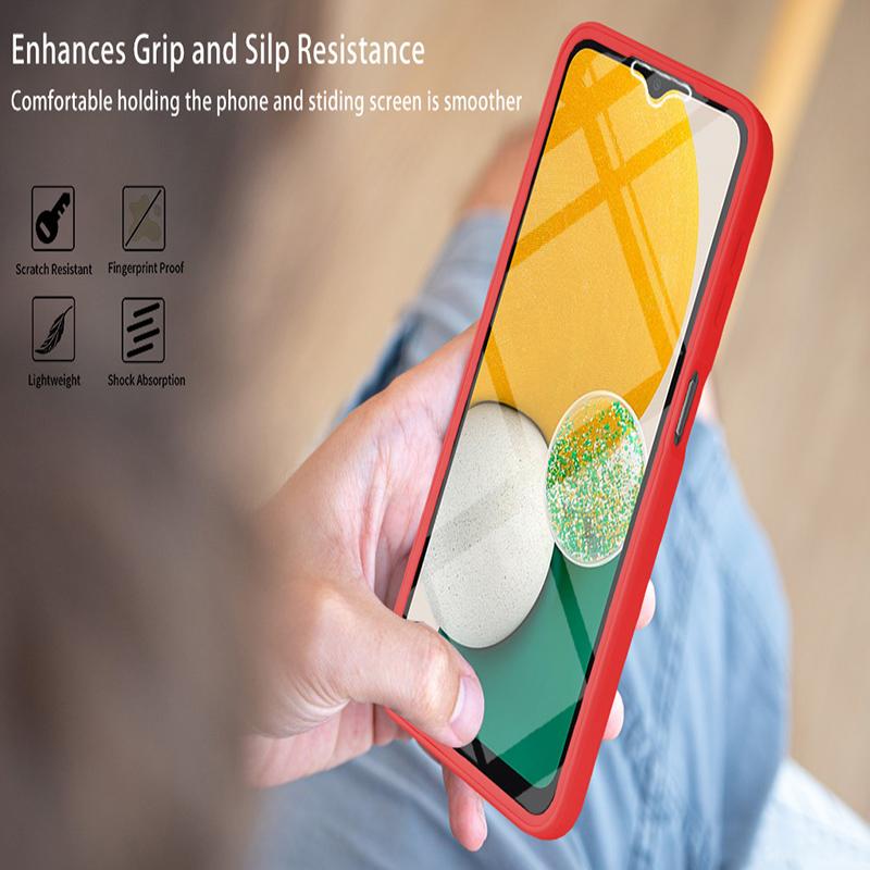 360° Protection Shockproof Case For Samsung Galaxy A02 A03 A04 A05 A06 A12 A13 A14 A15 A16 Double Side Silicone Clear Back Cover