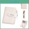 Pu Material Ladies Short Wallet Card Holder With Antitheft Durable Design For Daily Use