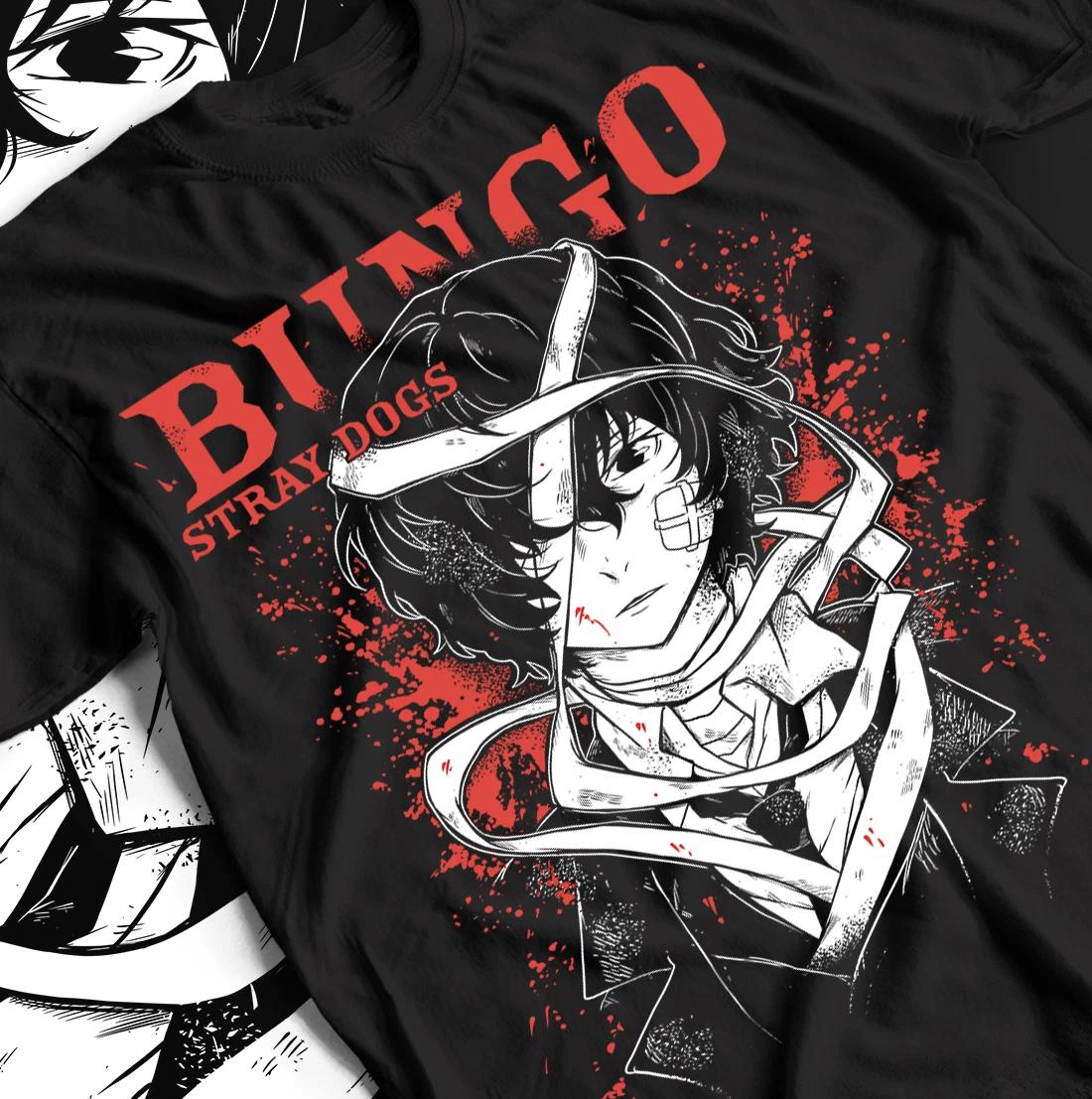 Bungou Stray Dogs T-Shirt, Dazai, Chuuya Nakajima, Atsushi, Akutagawa Shirt Gift XL