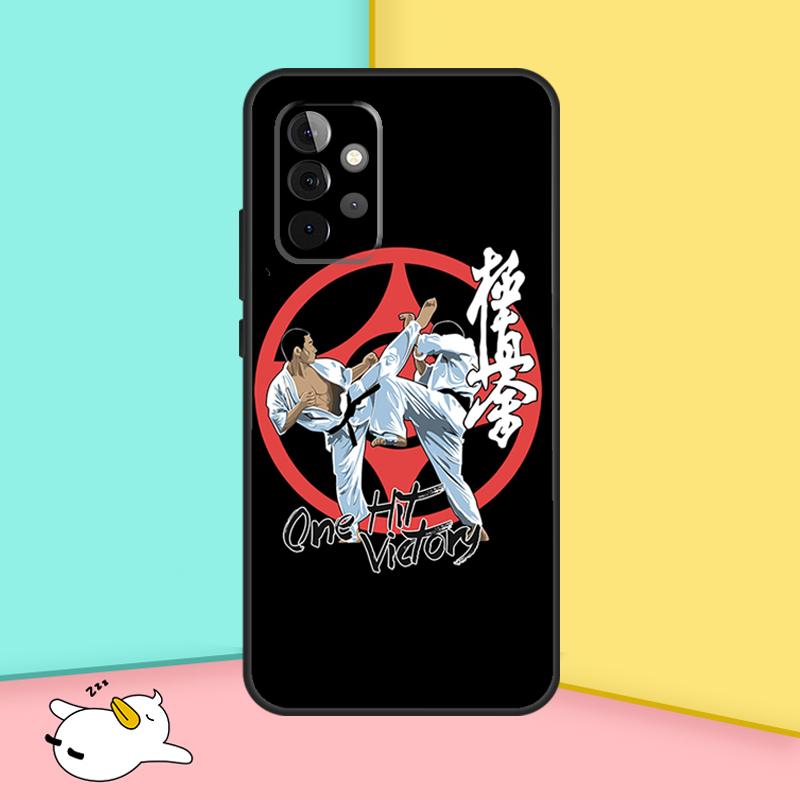 Kyokushin Karate Symbol Case For Samsung Galaxy A15 A55 A35 A52 A32 A12 A16 A26 A36 A56 A53 A33 A13 A14 A34 A54 A17