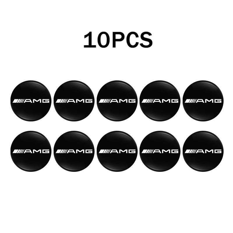 New 14mm Car Remote Control Key Badge Emblem Stickers For Mercedes Benz AMG A B C E G CLA W211 W203 W204 C260 E300L A200L GLC300
