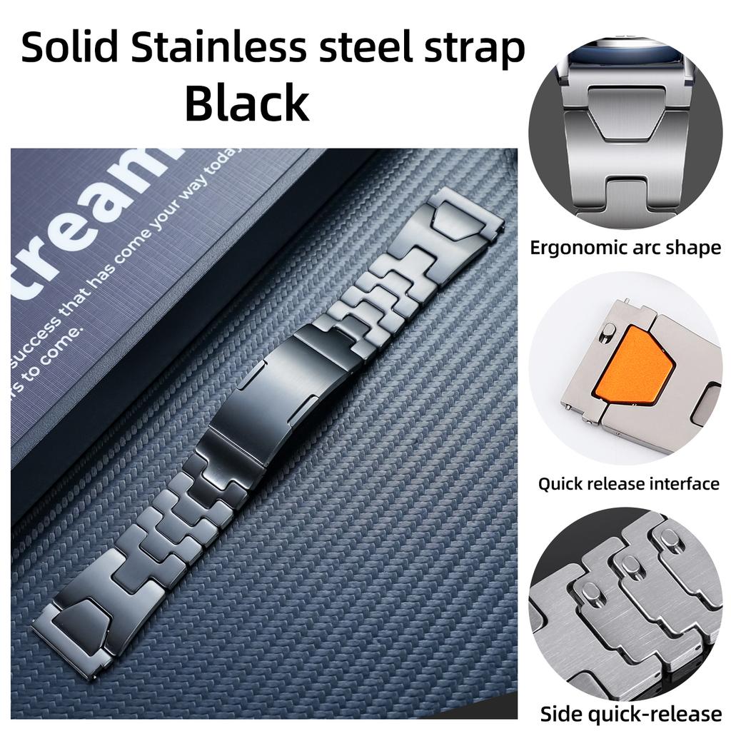 For HUAWEI WATCH GT6 Pro 46mm Stainless Steel strap 22mm Quick release Metal Bracelet GT5 pro GT5 GT4 GT3 GT2 watch band Men