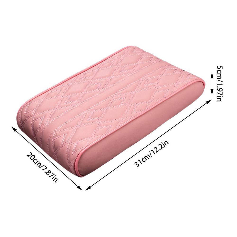 

Armrest Seat Box Mat Automobiles Armrest Seat Box Cushion PU Leather Vehicle Accessories For Minivan Racing SUV Off-Road Vehicle