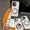 Magnetic Clear Phone Case for OPPO A6s 5G Card Insert DIY Photo Holder Soft TPU Cover