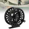 Fly Fishing All Metal Pressure Casting Bearing Gapless Wire Wheel Line Reel Tackle(5 6 )