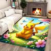 Pikachu Adventure Begins rug for living rooms, bedrooms, home décor, and as gifts.