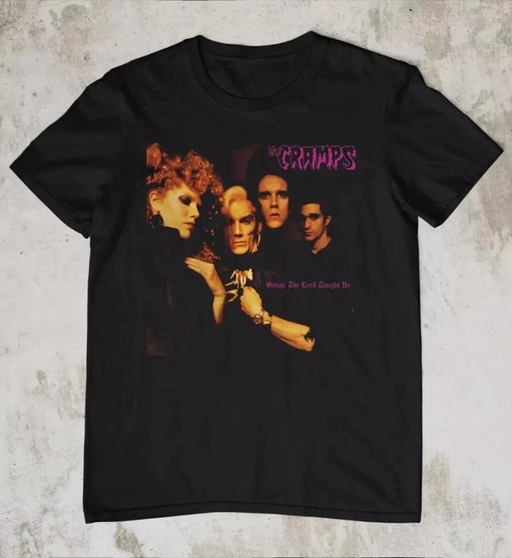 The Cramps Songs the Lord Taught Us T-shirt Black Unisex All Size S