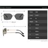 New Square Metal Frameless Sunglasses for Men and Women Fashion Trendy Outdoor Sunscreen Sunshade Glasses