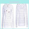 Luxuriöser und weicher Damen-Kapuzenpullover aus Fleece mit Seeanker-Print und Reißverschluss
