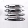 Chrome Carbon Fiber Accessories For Alfa Romeo Giulia 2016 -  Door Handle Bowl Frame Fuel Oil Tank Cap Decoration Cover Trim