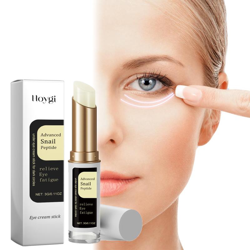 Snail Eye Cream Stick Collagen Fade Fine Lines Wrinkle Lightening Dark Circles Firming Eye Bags Puffiness Moisturizing Eye Cream