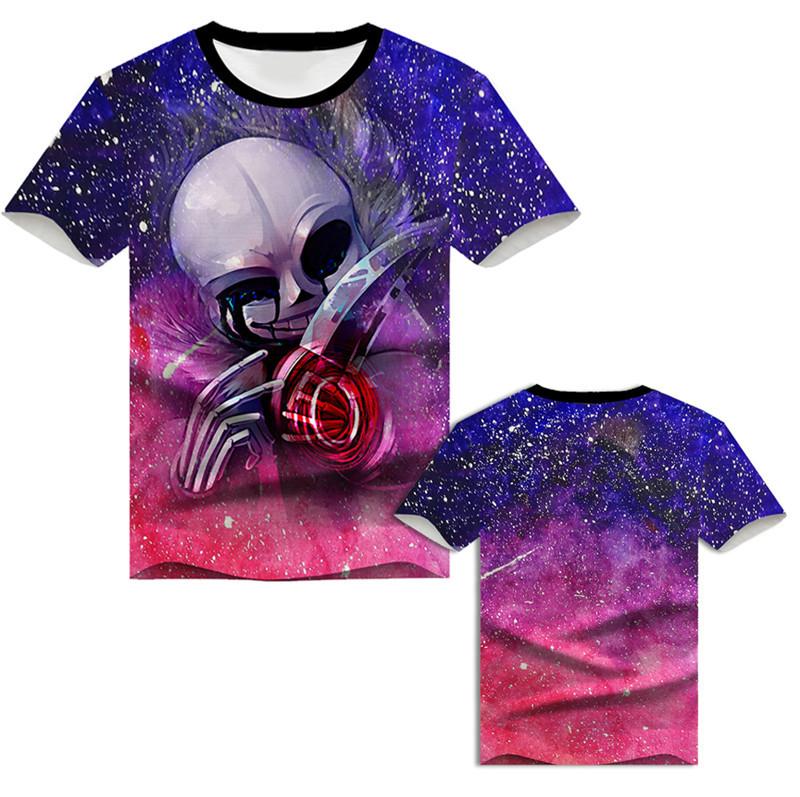 

Summer Skeleton Brother Printed Short Sleeve T-shirt Casual Fashion Loose Versatile Comfortable Men s T-shirt 6XL