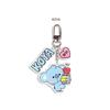 Kawaii Acrylic Keychain Backpack Pendant with Double-sided Pattern Pendant CHIMMY COOKY KOYA TATA Anime Gift Toys