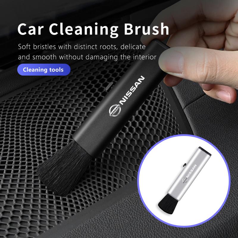 Car Cleaning Brush Detailing Duster Dashboard Air Outlet Tool For Nissan Sentra Altima Versa Maxima Murano Note Armada Pulsar