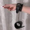 Soft PU Leather Handcuffs and Anklets for Women - Photo Props & Cosplay Accessories