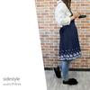 Back Cross Apron with Linen Embroidery NV