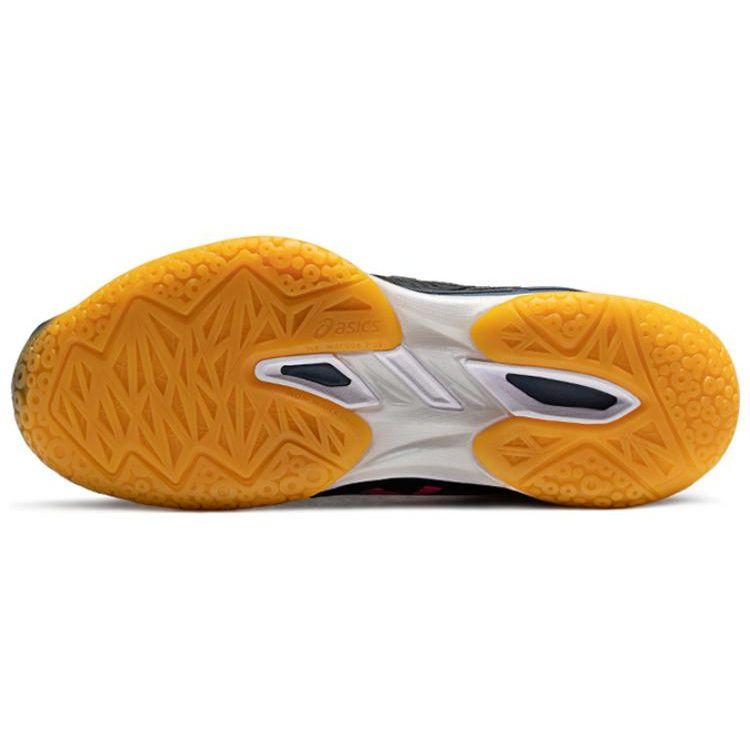 Asics Court Control FF 3 Comfortable Durable Low-Top Badminton Shoes Women sneaker Black Red 1072A089-001