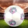 1PC Abstract Floral Soccer Ball Size 5 Football Machine Sewn Indoor/Outdoor Universal Football A50