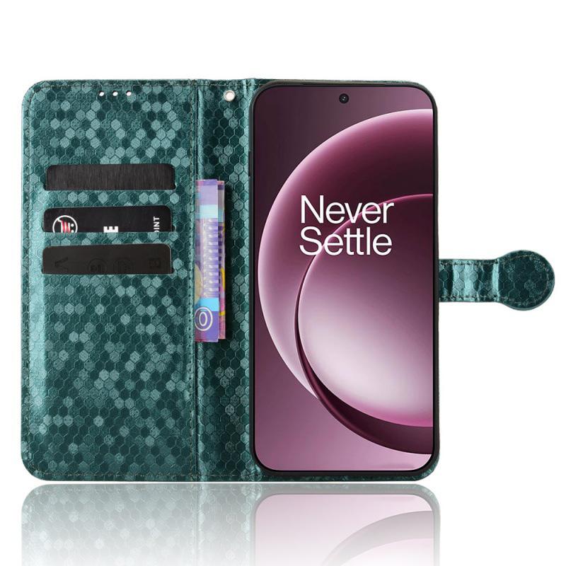 OnePlus 15 PLK110 Polka Dot Flip Phone Case - Protective Cover