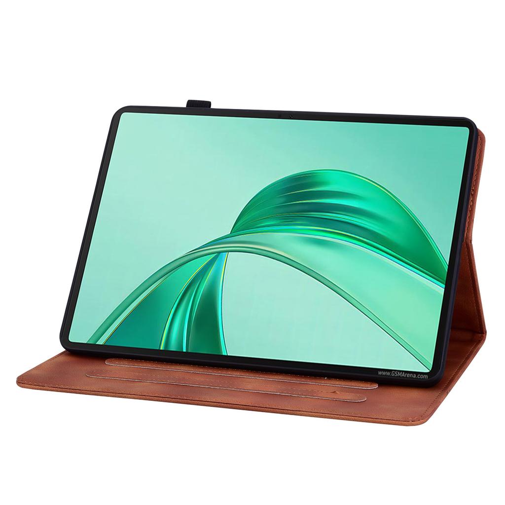 Für Honor Pad X8a Hülle Lilienblumen-Prägung Kartenfächer Leder Tablet-Hülle