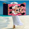Ultra-Soft Beach Towel with Minnie Theme,Ideal for Pool - Camping, Diving - Perfect Travel Essential, Vibrant Beach Towel.