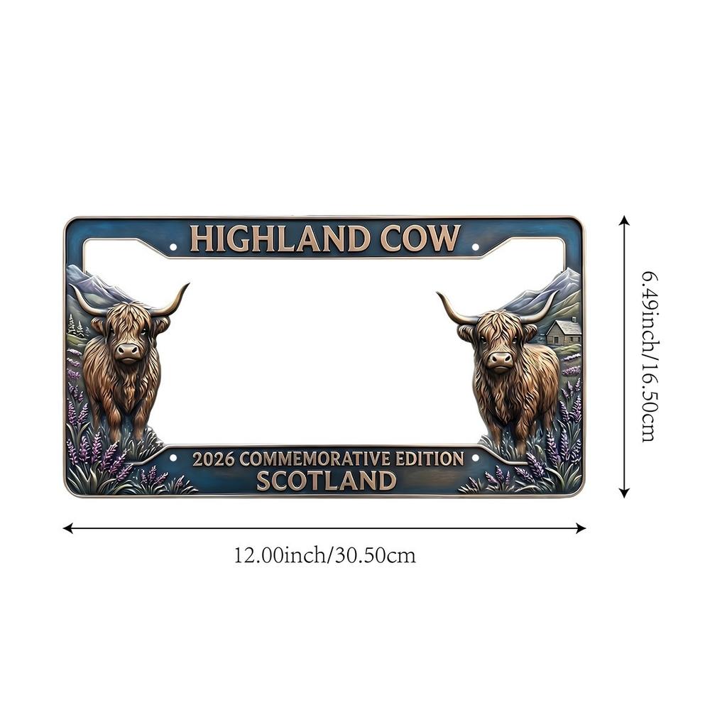 Veteran Memorial Metal License Plate Frame Decorative Ornament, Iron Craft Tabletop Decor for Home & Memorial Display
