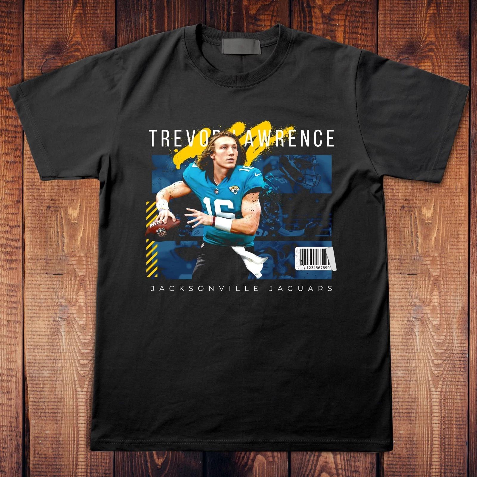 Trevor Lawrence Jacksonville Jaguars UNISEX T Shirt Football Tee M