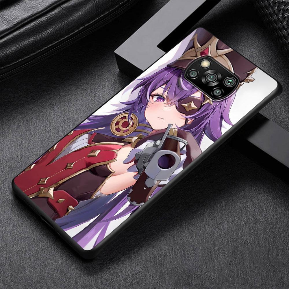 

Чехол Chevreuse Genshin Impact для Xiaomi Poco M5s X3 NFC X5 F3 M4 M3 Pro, черный силиконовый мягкий чехол для телефона Xiaomi Poco X3