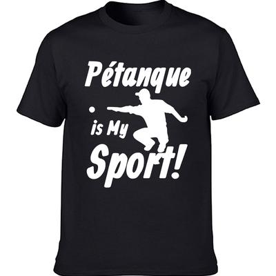 Lustige Petanque Boule Ist Mein Sport T-Shirts Grafik Streetwear Kurzarm O-Ausschnitt Harajuku Ball T-Shirt Herren Kleidung