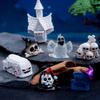 Castle Car Wizard Halloween Miniature Figurine Desktop Knick-knack  Festival Supplies
