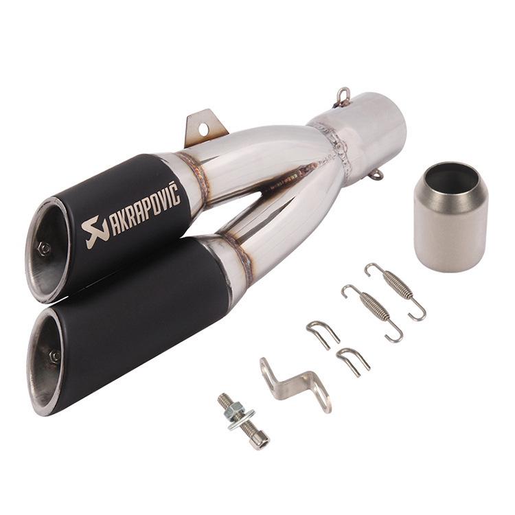 

Modified Dual Exhaust Pipe Tail for CBR300, Yamaha R3/R25, Kawasaki Ninja 250