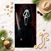 Ghostface Soft Beach Towel Stylish Beach Pool Towel for Summer Seaside Vacation Travel