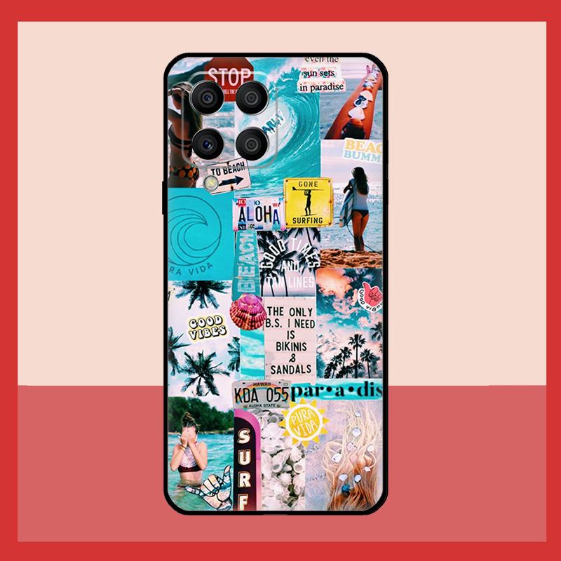Surf Surfing Case For Samsung Galaxy M52 M32 M53 M16 M11 M21 M31 M35 M12 M13 M14 M15 M36 M56 M55 M34 M54