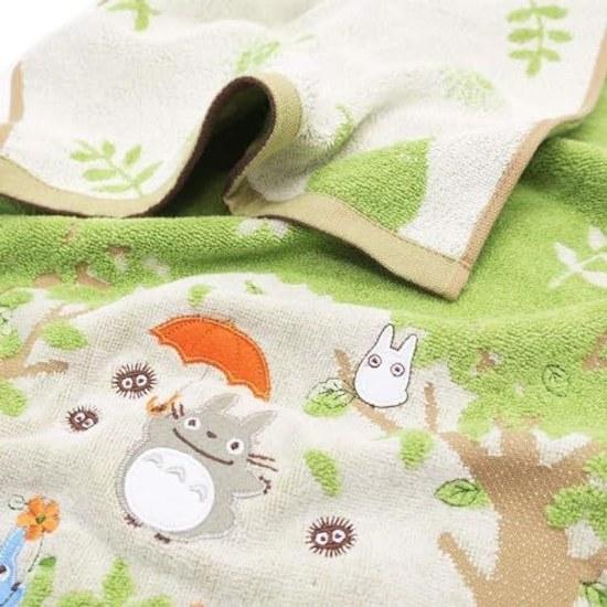Marushin Ghibli veido rankšluostis Mano kaimynas Totoro 100% medvilnė Character Goods Dovana Gimtadienis Motinos diena Shady Walk