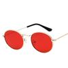 Stylish Durable High Quality UV Protection Classic Oval Sun Glasses Glasses with Mirrored Lenses for Men and Ladies