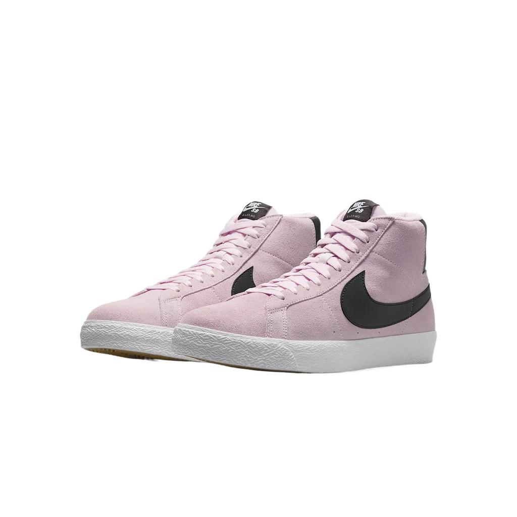 Nike Sb Zoom Blazer Mid Pink Foam White Gum Yellow Anthracite Skateboard Shoes FD0731-601