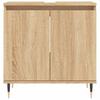 vidaXL Badschrank Sonoma-Eiche 58x33x60 cm Holzwerkstoff