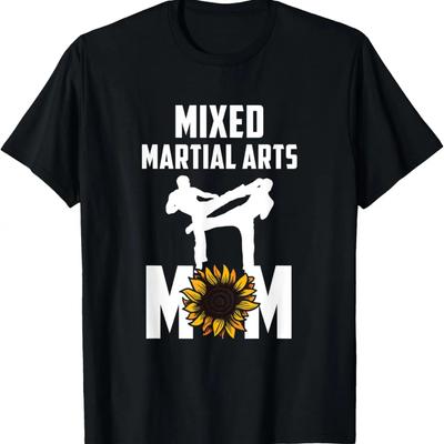 Womens Mixed Martial Art MMA Mom Karate Jiu-Jitsu T-Shirt