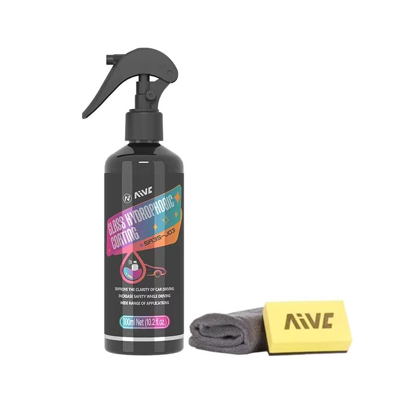 Car Glass Hydrophobic Nano Spray  AIVC Window Waterproof Coating Rearview Mirror Rain Coating Auto Hydrophobic Glass Polishing