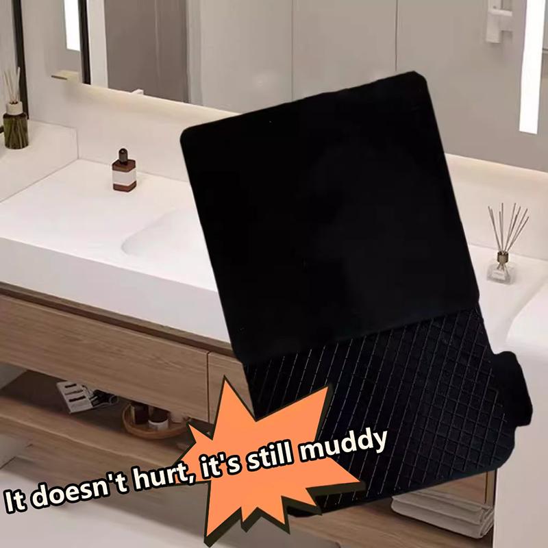 

1 шт. Скраб для тела для душа Отшелушивающий средство для удаления омертвевшей кожи Черные резиновые подушечки Щетка для массажа кожи Перчатки для растирания в ванной