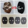 Car Door Lock Protector Cover Trim For Toyota Highlander 2013 -  / Sienna 2014 - 2017 / Prado Fj150 2014 -  Accessories