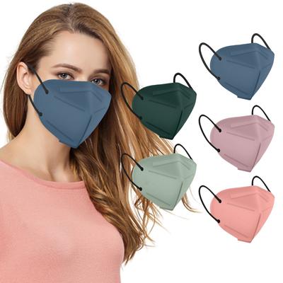Face Mask,Masks 5-Layer Breathable Mask With Elastic Earloop, Dispoasable Respirator  Against 